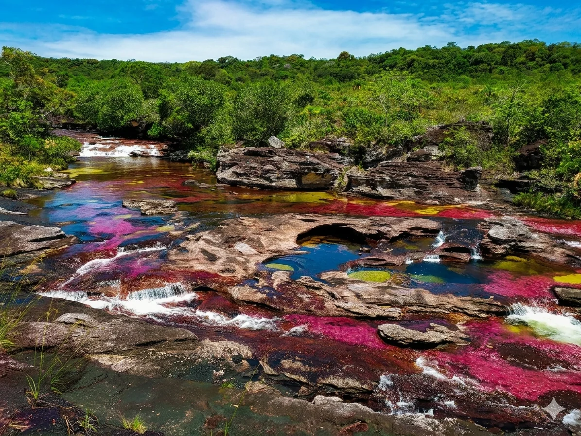 Caño Cristales — Río de los cinco colores, Sierra de la Macarena