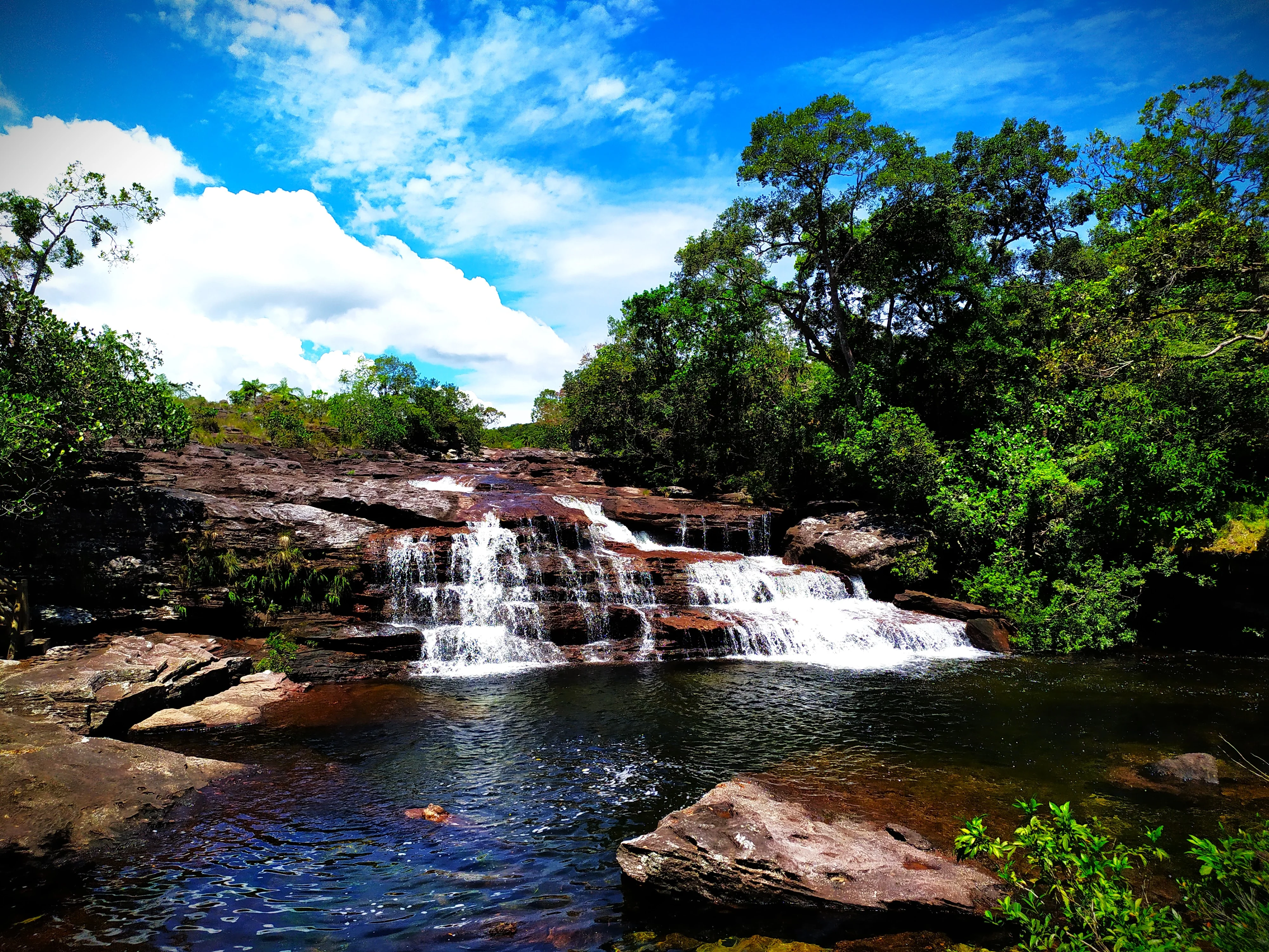 Caño Cristales piscinas naturales